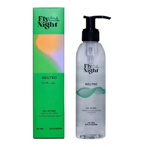 Gel Natural Neutro Vaginal Fly Night 200 Ml