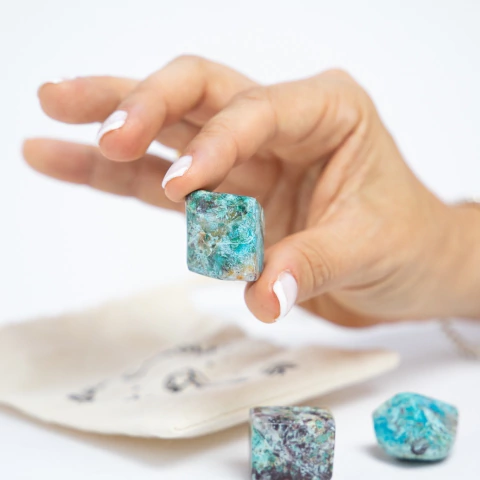 Crisocola - La piedra de la Mujer - comprar online