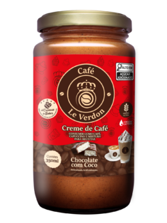 Creme de Café sabor Chocolate com Coco