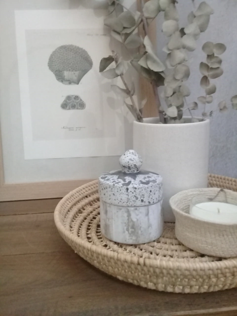 Bandeja de Rattan Calada - 35 cm