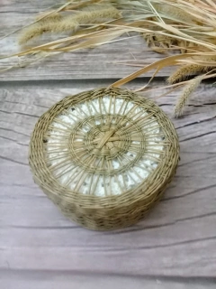 Cajita de bamboo con posavasos en internet