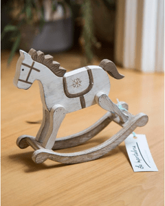 Caballo Milo 15 x 15 cm - madera