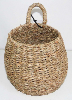 Cestito colgante Lanin - Seagrass 14 x 12 cm