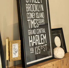Cuadro estilo industrial 57 Th street - comprar online