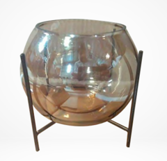 Fanal Lupino con base de hierro - comprar online