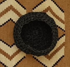 Cestita Naty grande negro - comprar online