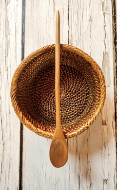 Set de 2 cucharas de madera con punta