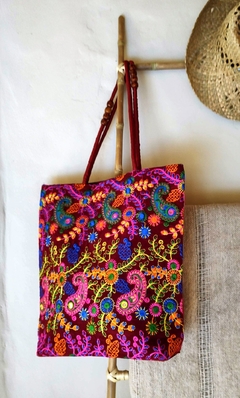 Bolso Bordado Bombay - comprar online