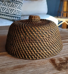Tapa de bandeja de rattan natural - La Fabricana
