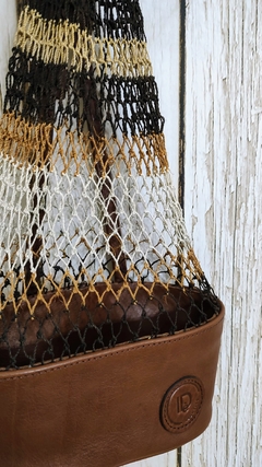 Mochila Mataca Ovalada - Rayas marron en internet