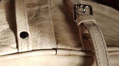 Mochila Mataca de cuero crudo - tienda online