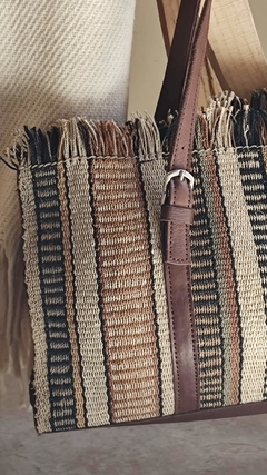 Cartera Silvia - en cuero y chaguar en internet