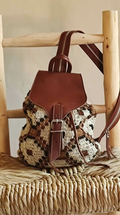 Bolso Mochila Bromelia