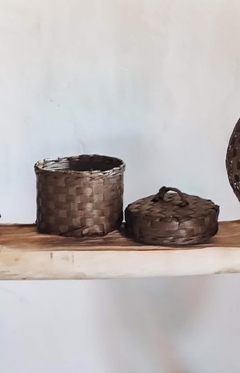 Cajita de bamboo Chocolate - tienda online
