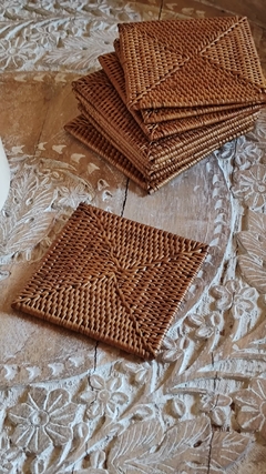 Posavasos de rattan - comprar online