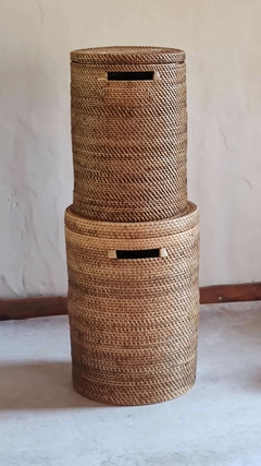 Cesto de rattan natural - M y L - comprar online