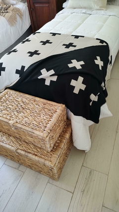 Manta Cruz reversible - tienda online