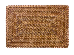 Individual de rattan natural - 30 x 40 cm - comprar online