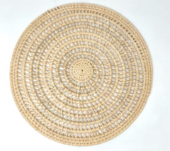 Individual de rattan calado - 35 cm (consultar)