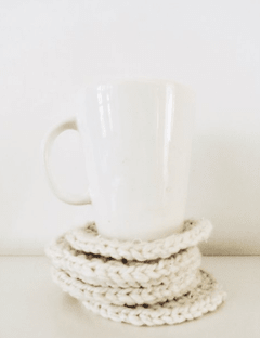 Posavasos tejidos x 6 - comprar online