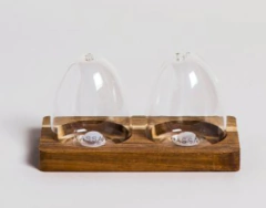 Set de salero y pimentero amorfo en internet