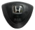 Capa Buzina Volante Bolsa Airbag Volante Honda Fit 03/08 Preto