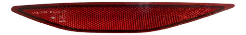 Refletor Para-choque Traseiro Golf 2014 A 2017 5g0945105 Vermelho