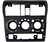 Moldura Painel Central Comando Ar Corsa 94 A 10 90386819 (3)
