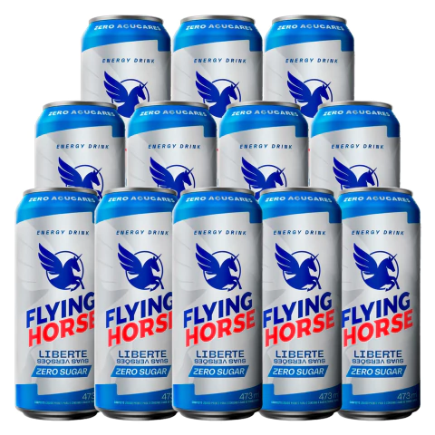 Energético Flying Horse Energy Drink Zero 473ml 12un