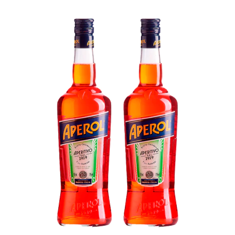 Kit Aperitivo Italiano Aperol 750ml 2 Unidades