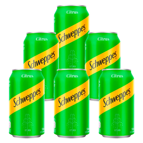 Refrigerante Schweppes Citrus 350ml 6 Unidades