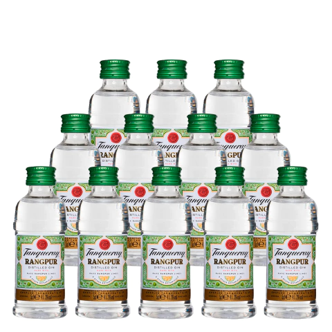 Miniatura Gin Tanqueray Rangpur London Dry 50ml 12 Unidades
