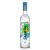 Garrafa de Cachaça Sagatiba Cristalina 700ml com rótulo colorido e tampa azul, líquido transparente