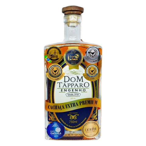 Cachaça Extra Premium Dom Tápparo 750ml