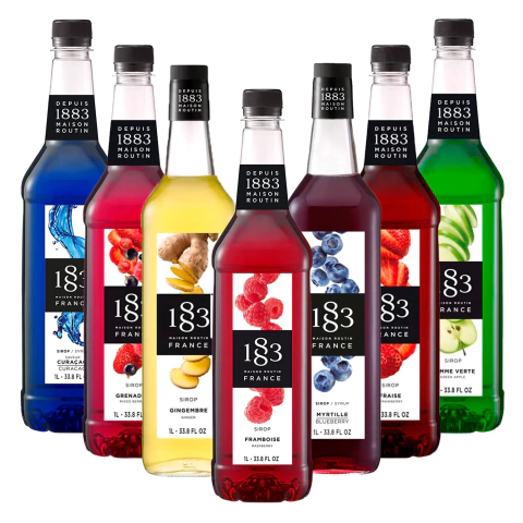 Xarope Francês 1883 Sabores Garrafa 1l