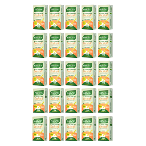 Palito de Bambu Cocktail Natural Produtos 2500 Unidades