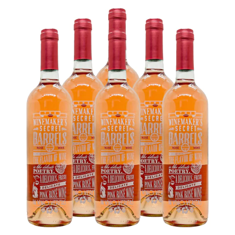 Vinho Winemaker's Secret Barrel Rosé Blend 750ml 6 Unidades