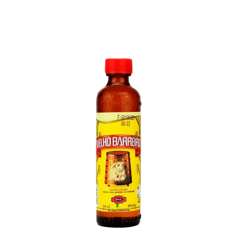 Miniatura Cachaça Adoçada Velho Barreiro 50ml