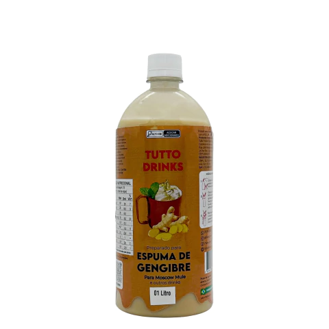 Base Pronta para Espuma de Moscow Mule Tutto Drinks 1l