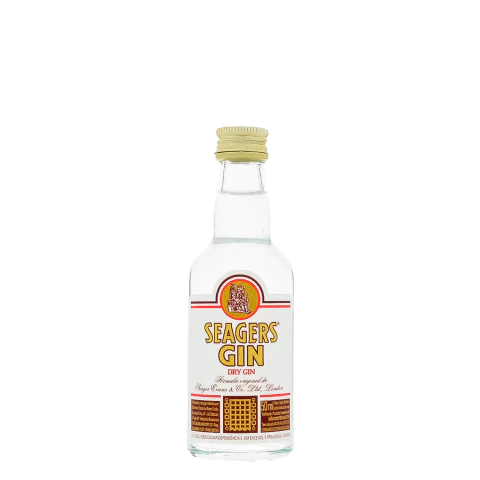 Miniatura Gin Seagers Dry Gin Garrafa 50ml