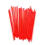 Canudo de Papel Vermelho Grande 25 Unidades