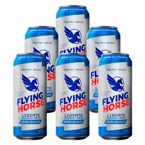 Energético Flying Horse Energy Drink Zero 473ml 6un