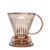 Suporte Coador de Café Clever Marrom 300ml - comprar online