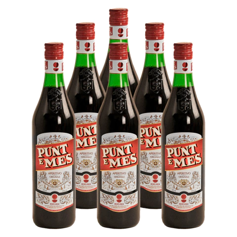 Vermouth Italiano Punt e Mes Tinto 750ml 6 Unidades