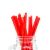 Canudo de Papel Vermelho Grande 25 Unidades - comprar online