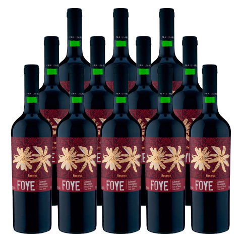 Vinho Foye Reserva Cabernet Sauvignon 750ml 12 Unidades