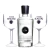 Kit Gin Silver Seagers 750ml + 2 Taças de Acrílico - comprar online