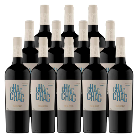 Vinho Argentino Chac Chac Reserva Tannat 750ml 12 Unidades