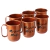 Caneca de Alumínio para Moscow Mule 380ml 6 Unidades