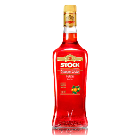 Licor Fino de Laranja Stock Curaçau Red 720ml